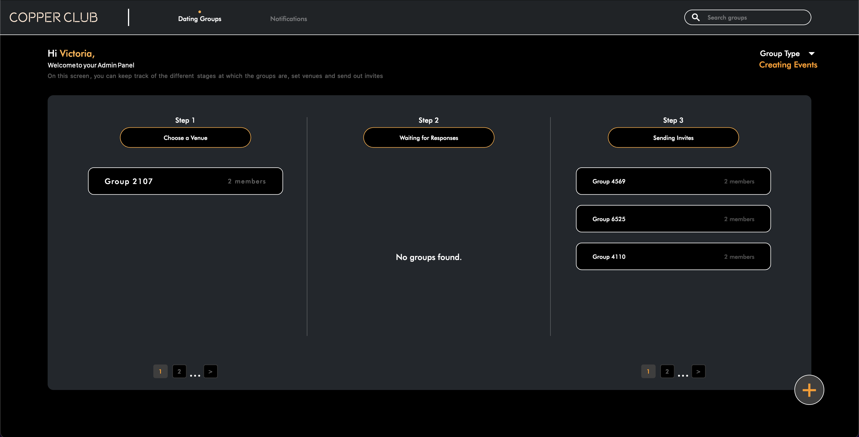 Copper project screenshot