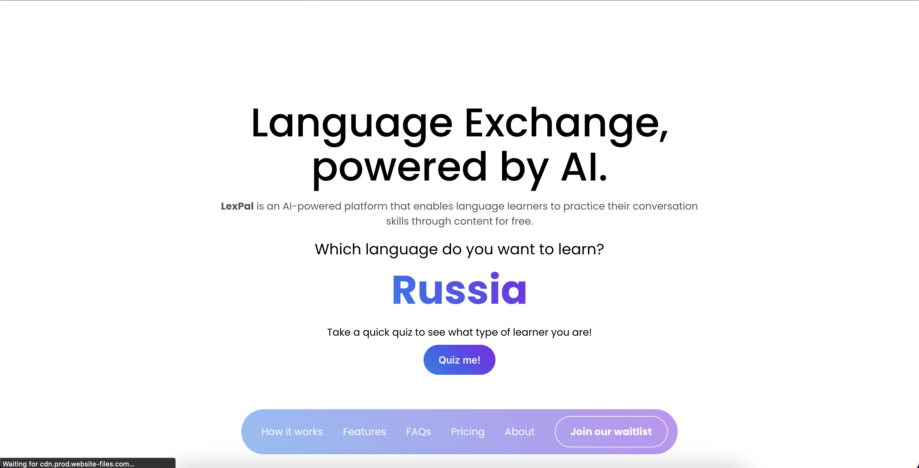 Lexpal project screenshot